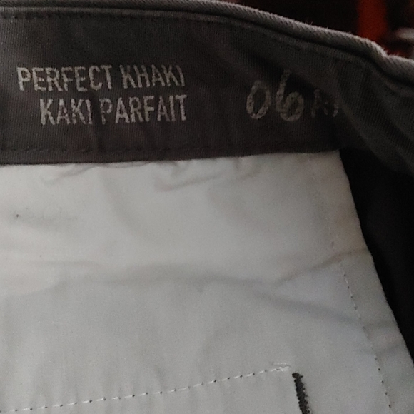 Gap Perfect Khaki Pants Gray Size 12 - Picture 8 of 11